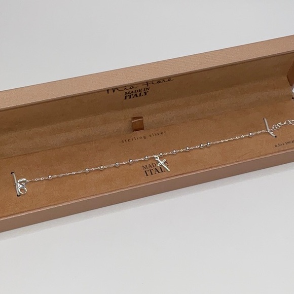 Stamped 925 Sterling Silver Bracelet - Picture 2 of 7